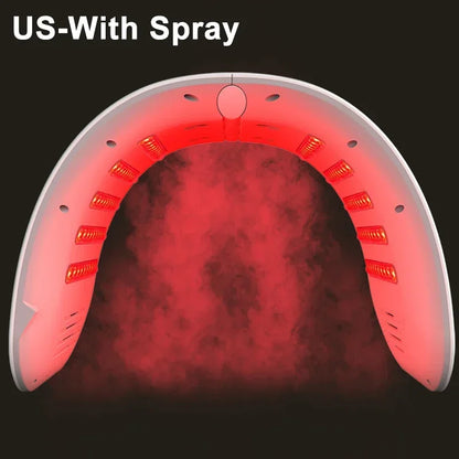 7 Colors LED Photon Machine With Nano Spray Skin Moisturizing Face&Body Mask Salon SPA Home Use Skin Rejuvenation Acne Skin Care