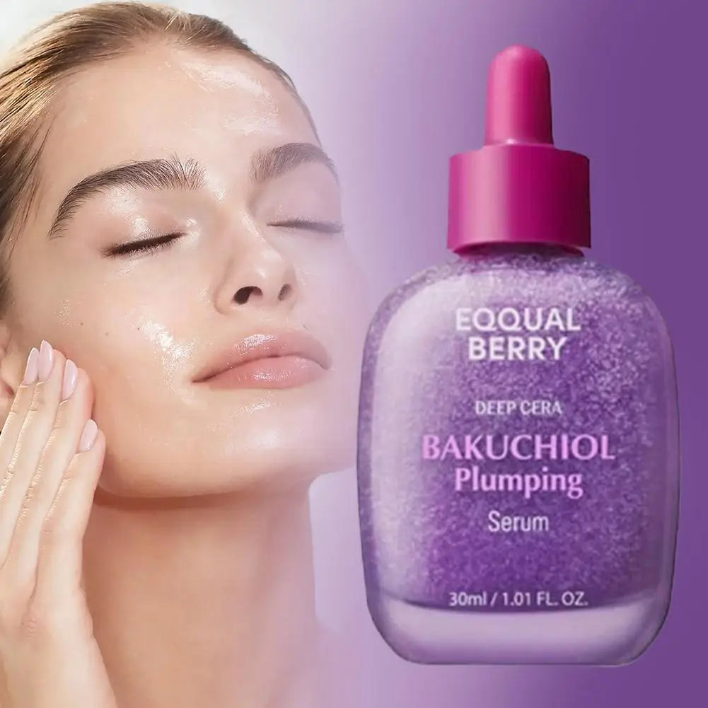 Deepcera Korean Skincare Bakuchiol Plumping Serum And Vitamin C Brightening Serum For Fading Acne Scars On The Face Skin Ca G5Y3