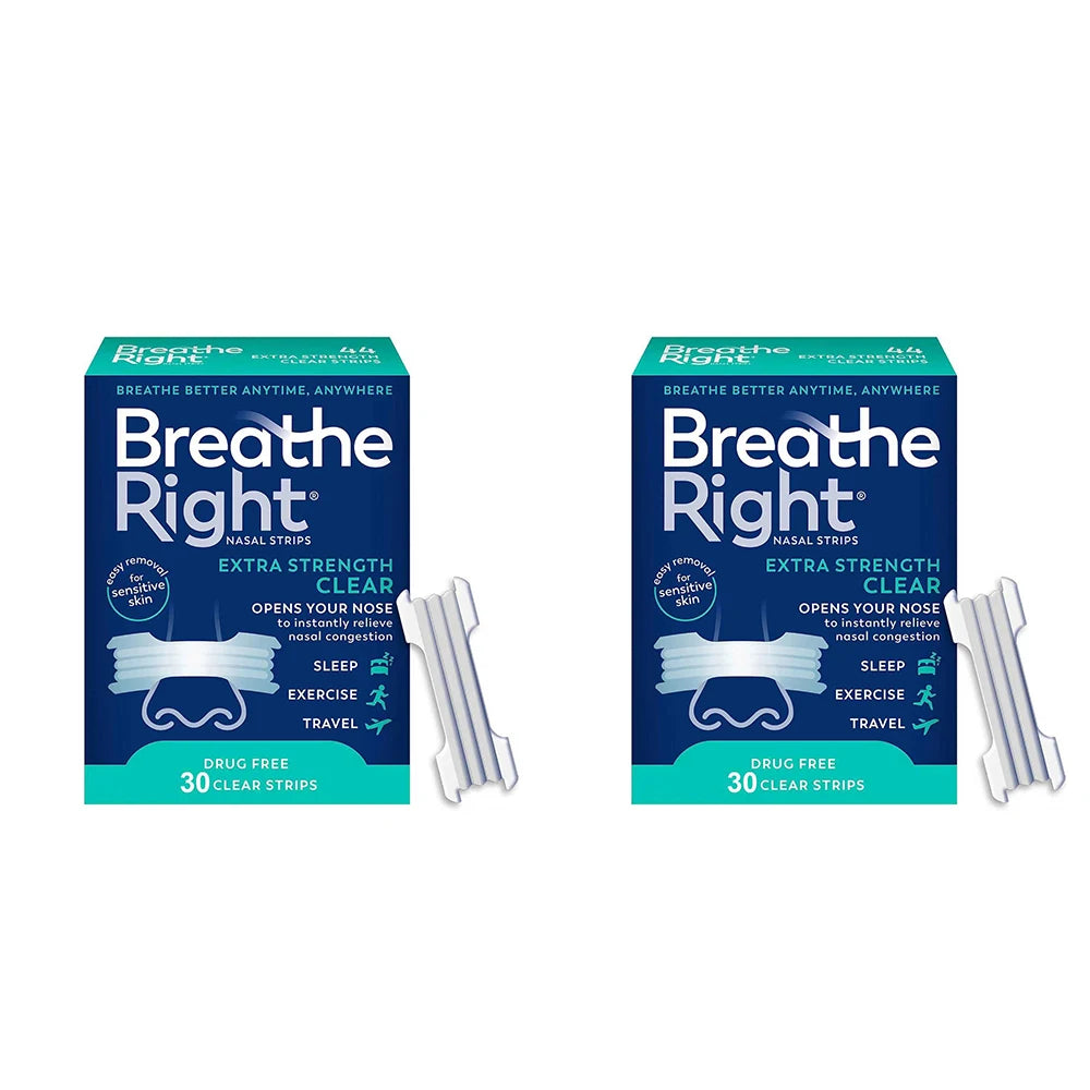 30/60/90Pcs,Sleep Nasal Strips,Nose Breathe Strips,Anti Snoring Nose Strips for Breathing,Exercise Air Inhalatiand Improve Sleep