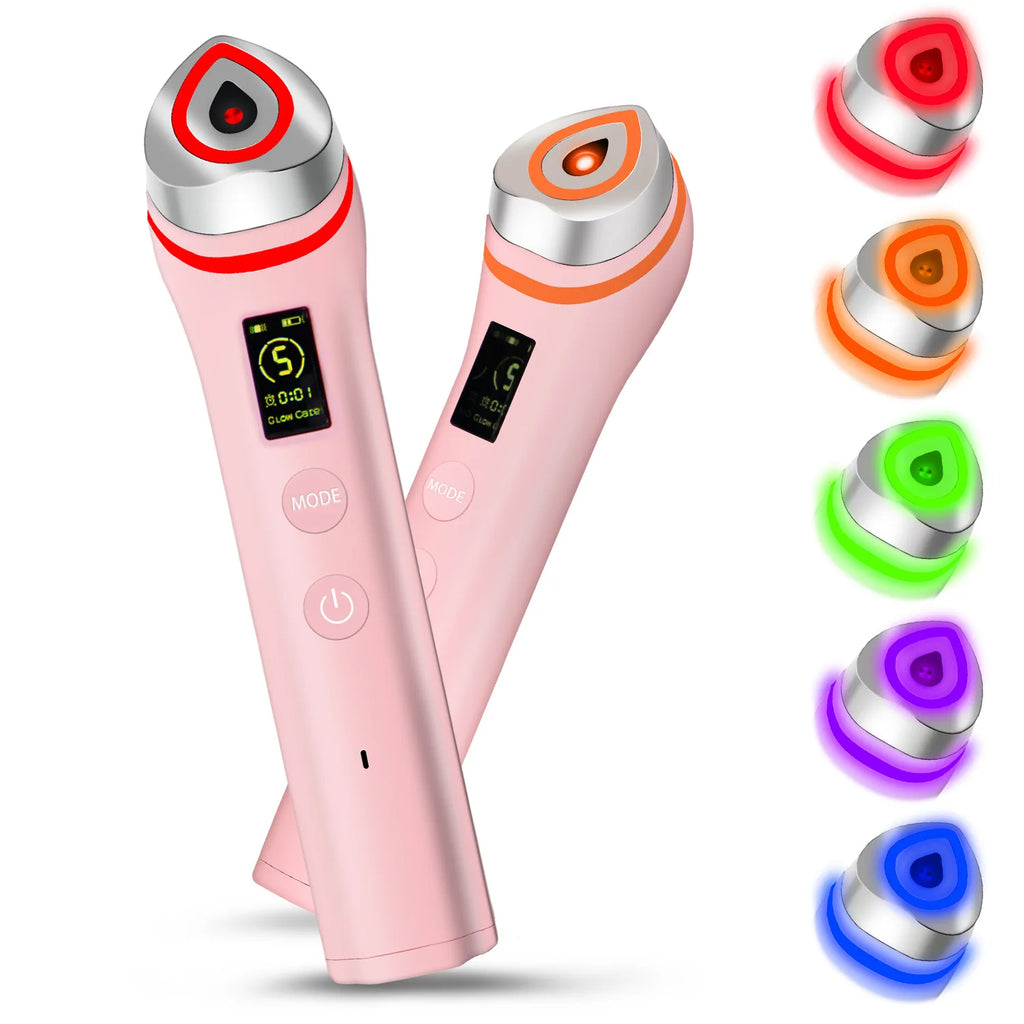 Electric EMS V Face Lifting Beauty Device 6 Modes 8 Levels Micro-current Facial Firming Massager Double Chin Removal Skin Care