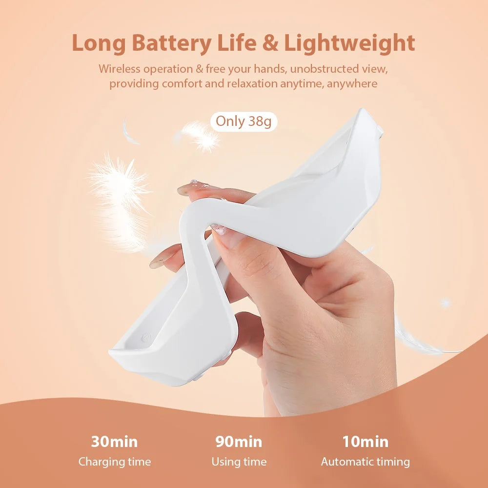 Electric EMS V Face Lifting Beauty Device 6 Modes 8 Levels Micro-current Facial Firming Massager Double Chin Removal Skin Care